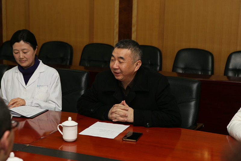 河北省丰宁满族自治县医院白书臣院长一行来我院交流